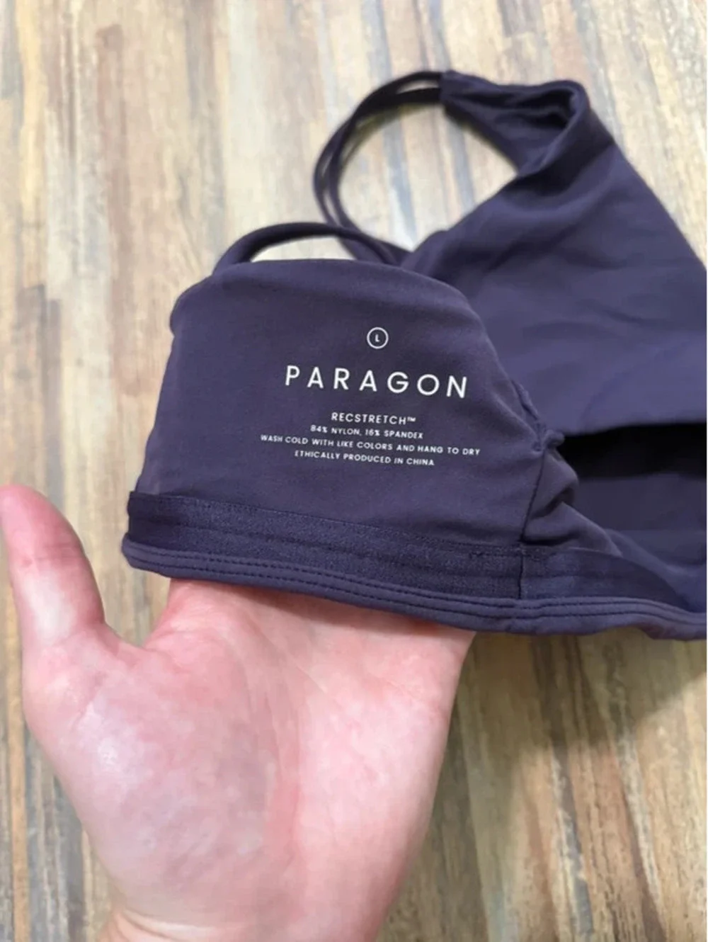 Paragon recstretch sports bra size large